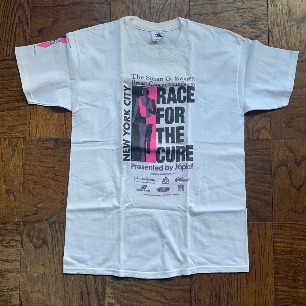 Vintage Susan G. Komen Race for the Cure Breast Cancer T-Shirt SZ M